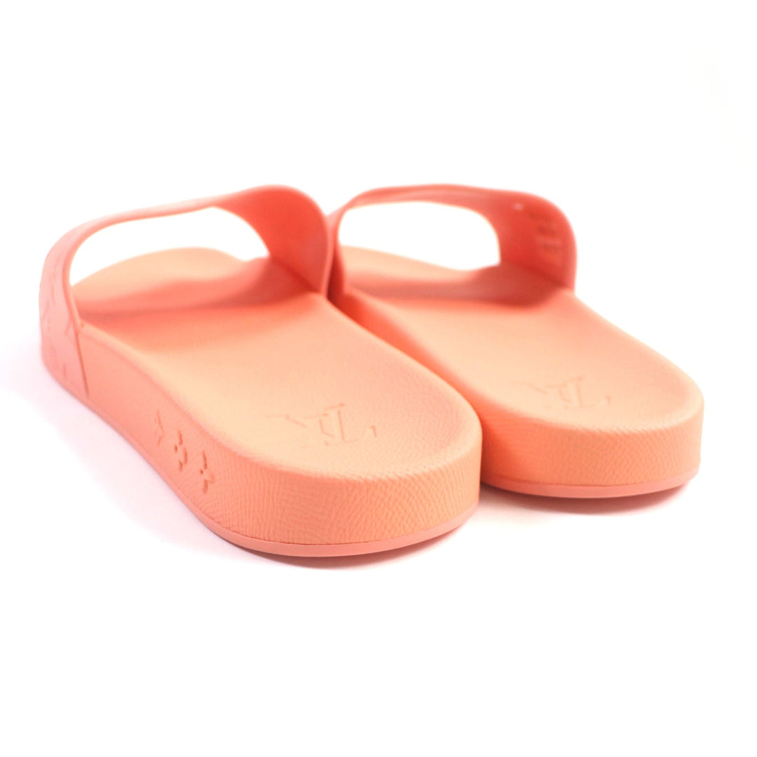 LOUIS VUITTON Sandals Main: Rubber Orange Waterfront line mens 8 Used Authentic