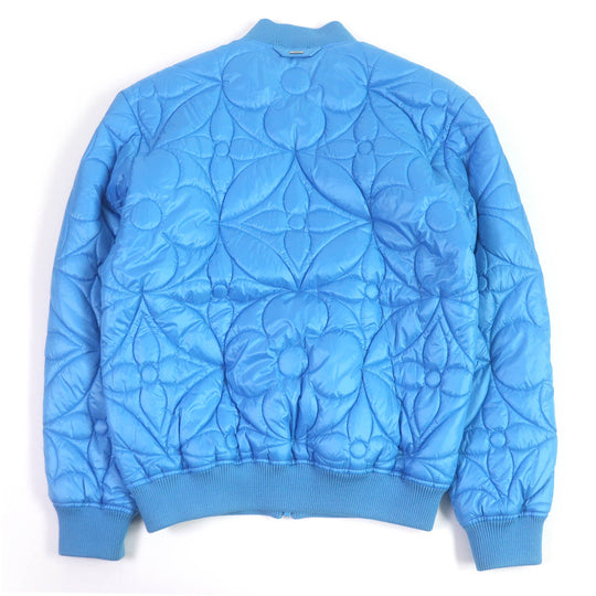 LOUIS VUITTON Blouson 1A9FOC Outer: 100% polyester, Lining: 100% cotton, Filling: 100% polyester Light blue mens 46 Used Authentic