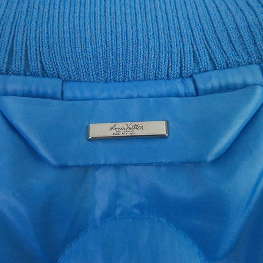 LOUIS VUITTON Blouson 1A9FOC Outer: 100% polyester, Lining: 100% cotton, Filling: 100% polyester Light blue mens 46 Used Authentic