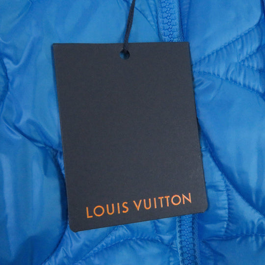 LOUIS VUITTON Blouson 1A9FOC Outer: 100% polyester, Lining: 100% cotton, Filling: 100% polyester Light blue mens 46 Used Authentic