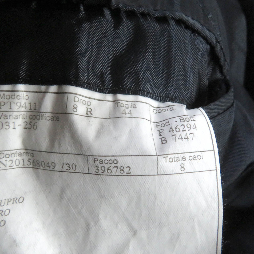 HERMES Chester coat Outer: 100% wool, Lining: 100% cupra Navy mens 44 Used Authentic