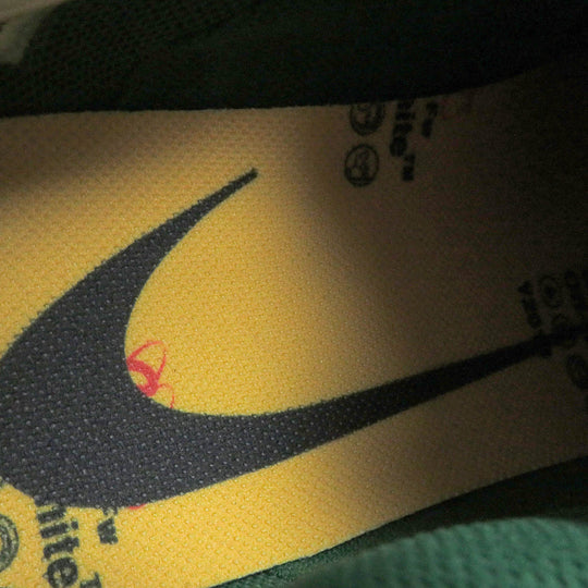 NIKE Low cut sneakers CT0856-100 Main: Leather Pine green DUNK LOW LTHR OW mens 27.5 Used Authentic