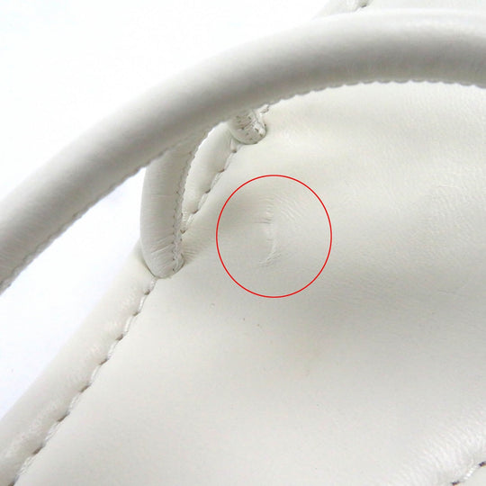 LOUIS VUITTON Sandals Main: Leather white Women 35 Used Authentic