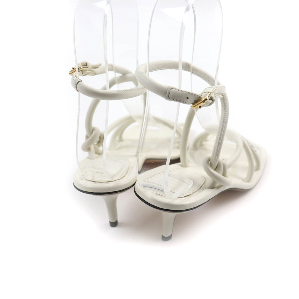 LOUIS VUITTON Sandals Main: Leather white Women 35 Used Authentic