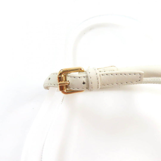LOUIS VUITTON Sandals Main: Leather white Women 35 Used Authentic