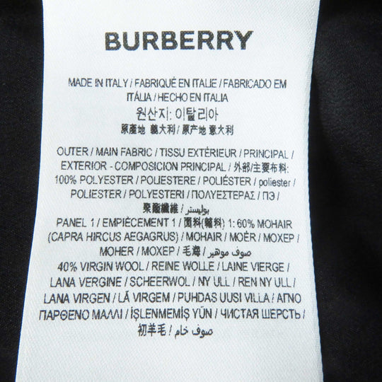 BURBERRY skirt 8046842 Outer: 100% polyester, Outer: 60% mohair, Outer: 40% wool, Lining: 100% cashmere black Women 34 Used Authentic