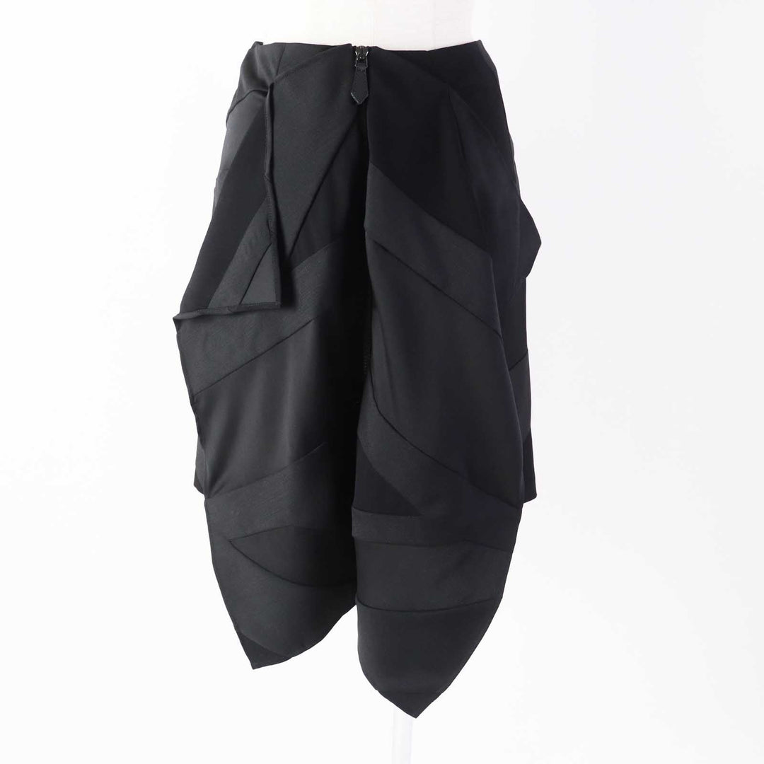 BURBERRY skirt 8046842 Outer: 100% polyester, Outer: 60% mohair, Outer: 40% wool, Lining: 100% cashmere black Women 34 Used Authentic