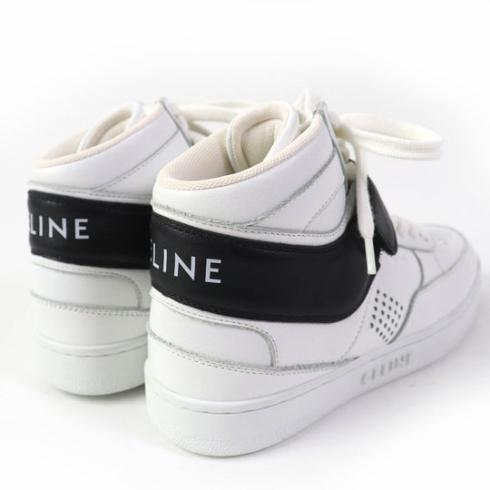CELINE High cut sneakers CT-03 Main: Leather White black Women 35 Used Authentic