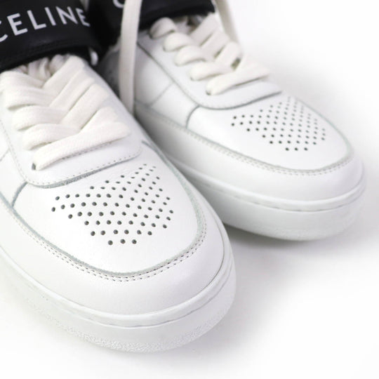 CELINE High cut sneakers CT-03 Main: Leather White black Women 35 Used Authentic