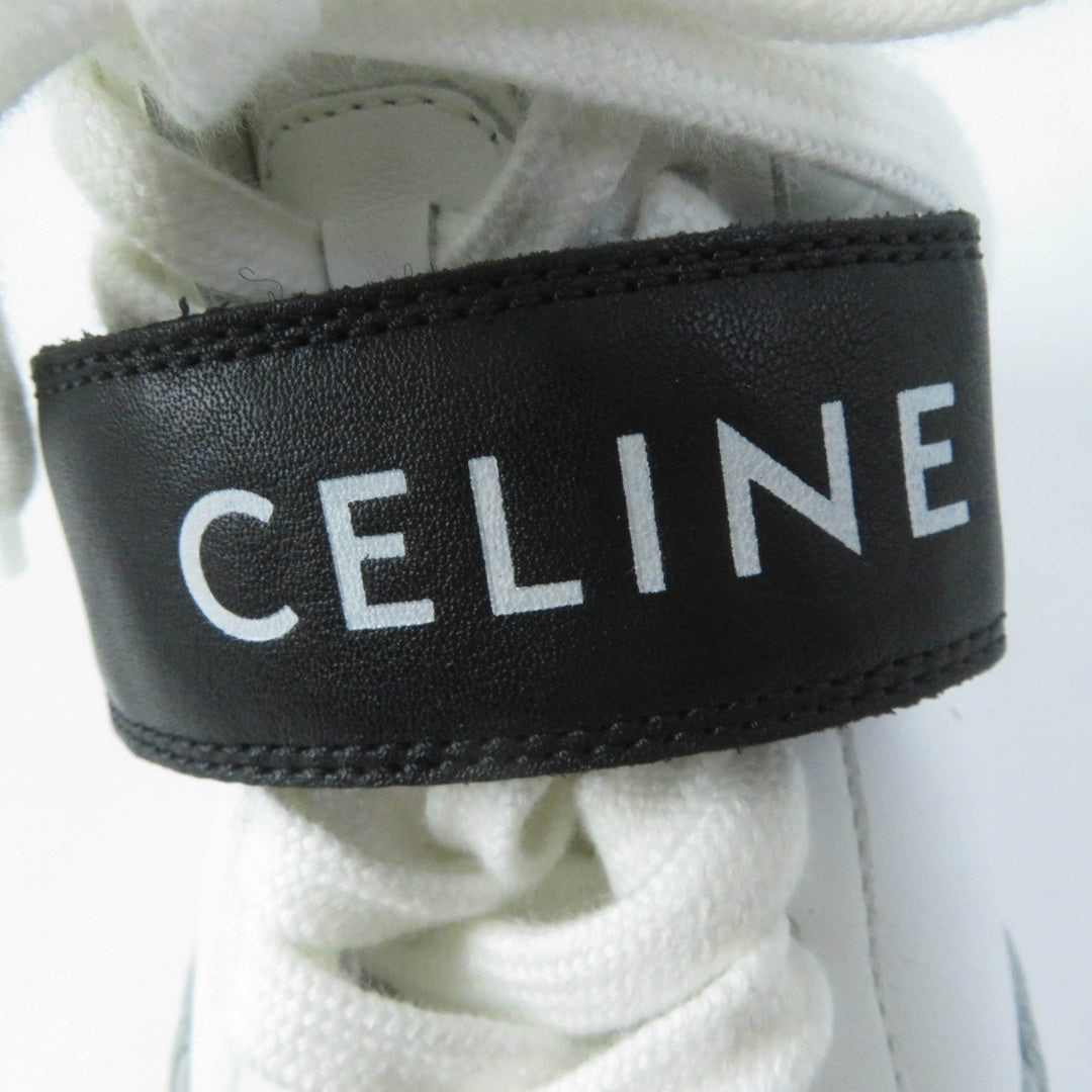 CELINE High cut sneakers CT-03 Main: Leather White black Women 35 Used Authentic