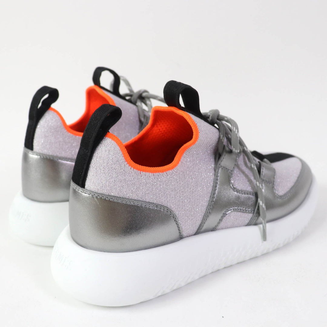 HERMES Low cut sneakers knit multicolor DUEL Duel 35 1/2