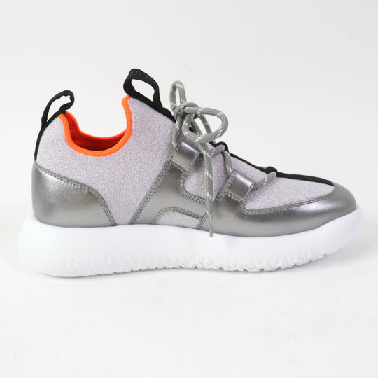 HERMES Low cut sneakers knit multicolor DUEL Duel 35 1/2