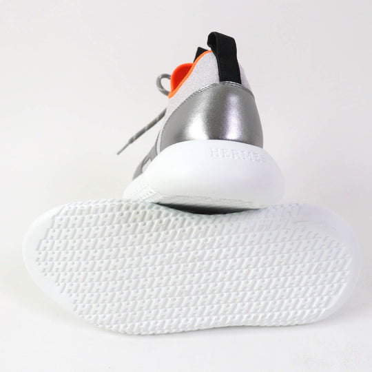 HERMES Low cut sneakers knit multicolor DUEL Duel 35 1/2