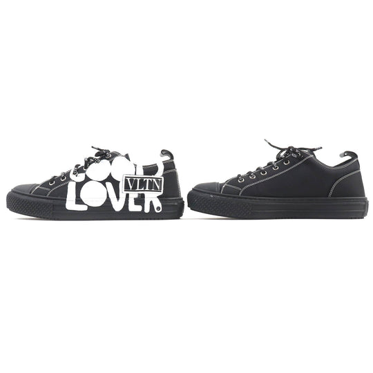 Valentino Garavani Low cut sneakers TUD57Y0 canvas Two-tone (black) 40