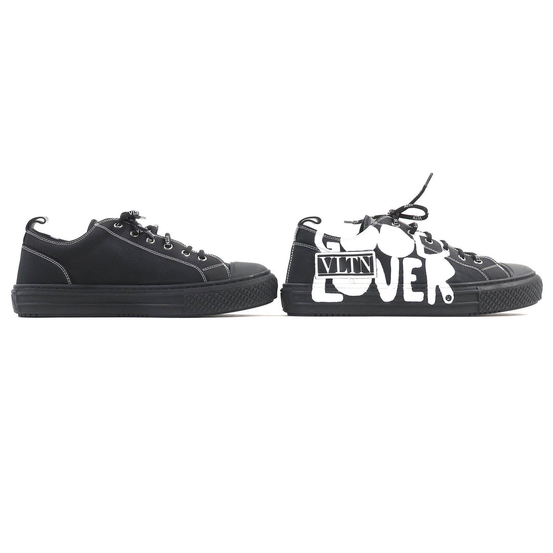 Valentino Garavani Low cut sneakers TUD57Y0 canvas Two-tone (black) 40