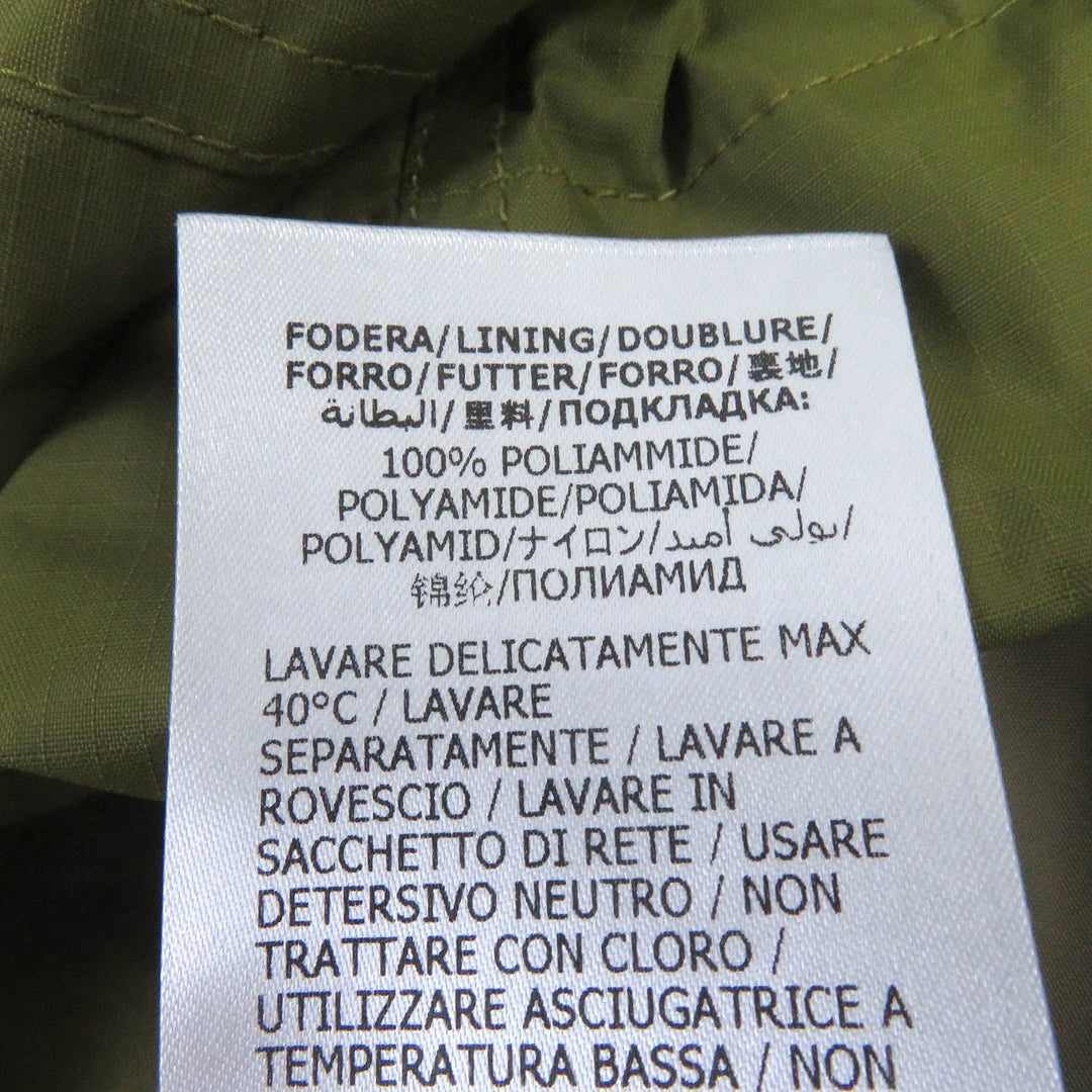 GUCCI coat 648874 Main: 100% nylon khaki mens XS Used Authentic