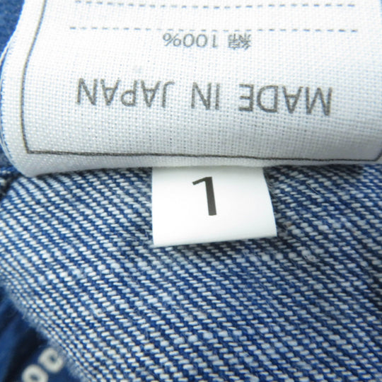 45rpm skirt cotton Indigo Women 1 Used Authentic