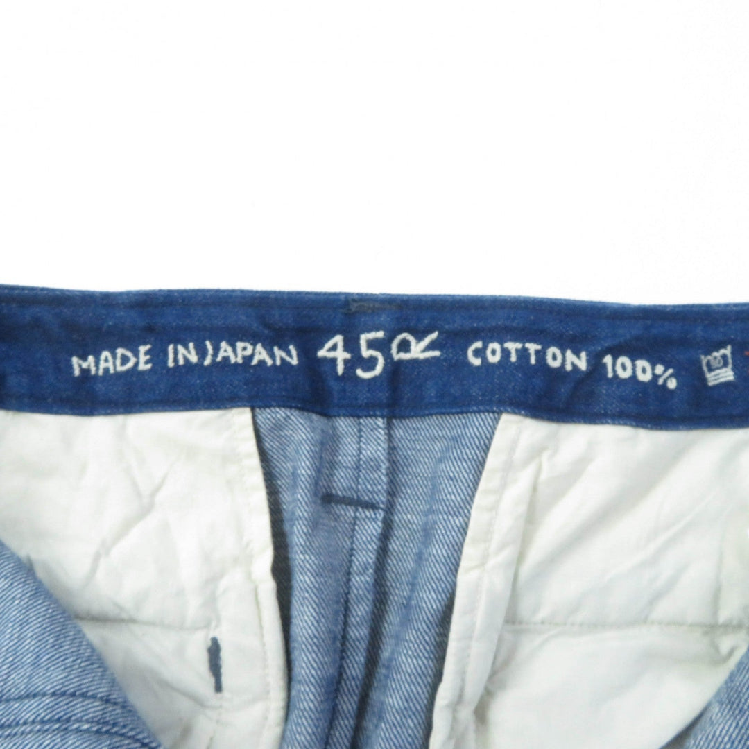 45rpm skirt cotton Indigo Women 1 Used Authentic