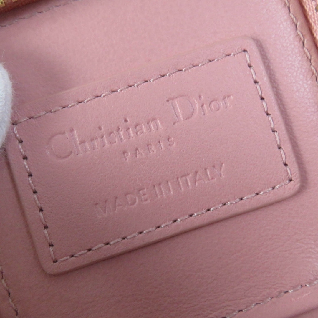 Christian Dior Pouch S0976OVRB Main: Enamel pink LADY DIOR Women Used Authentic