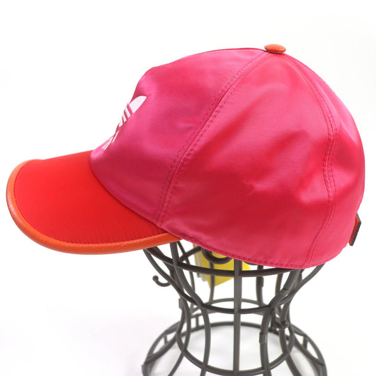GUCCI cap 703825 Outer: 100% nylon, Lining: 100% cotton pink mens Used Authentic
