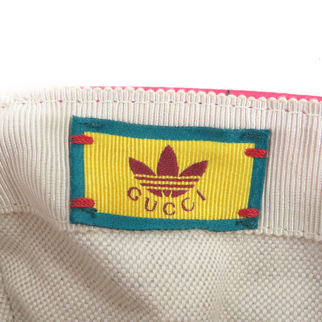 GUCCI cap 703825 Outer: 100% nylon, Lining: 100% cotton pink mens Used Authentic