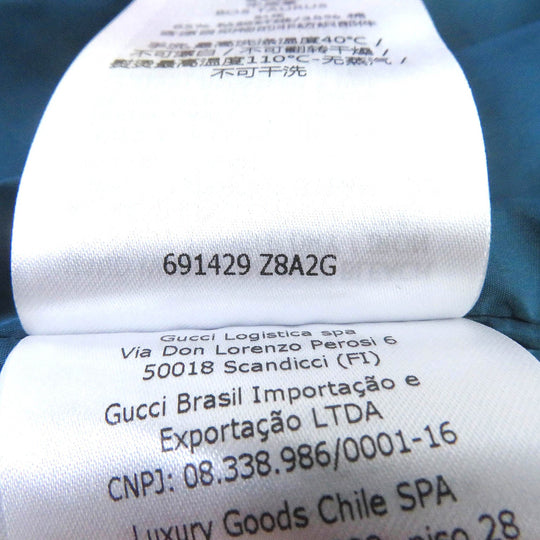 GUCCI Blouson 691429 Main: 100% acetate, Main: 100% polyester, Main: 100% nylon multicolor mens 52 Used Authentic