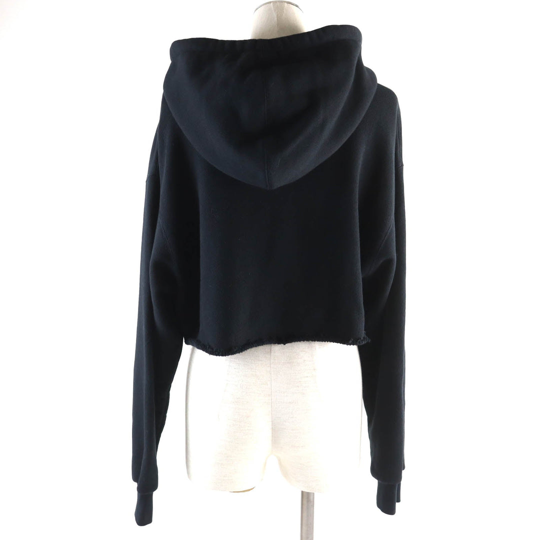 GUCCI Hoodie 688197 Main: 100% cotton, some: glass sequins black Women XS Used Authentic