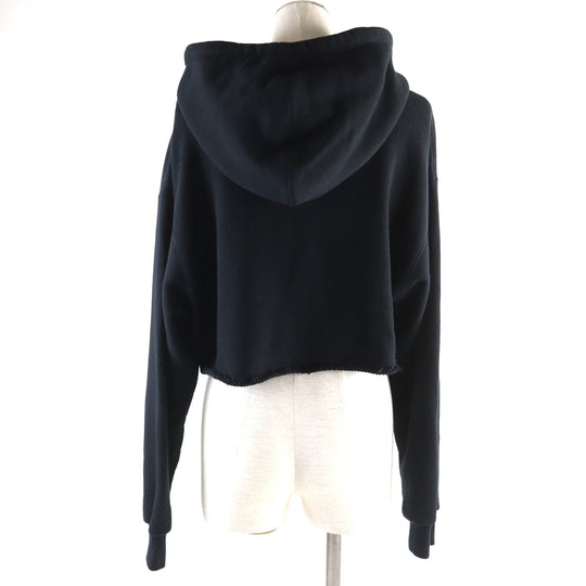 GUCCI Hoodie 688197 Main: 100% cotton, some: glass sequins black Women XS Used Authentic
