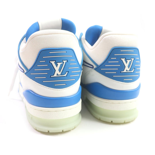 LOUIS VUITTON High cut sneakers leather Two-tone (white) LV trainer line 9