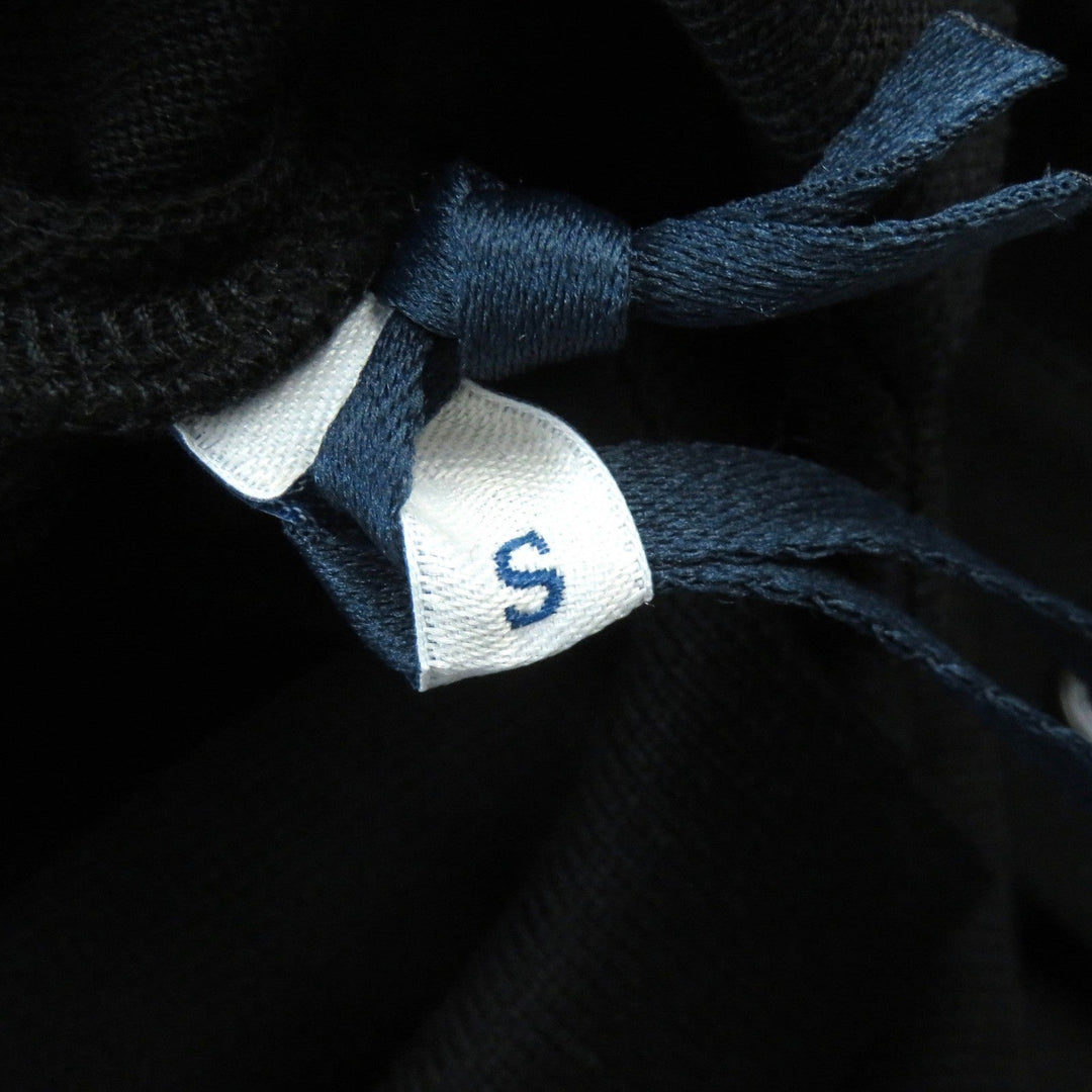 MONCLER Long sleeve polo shirt Main: 100% cotton, Rib: 100% cotton black MAGLIA POLO MANICA LUNGA mens S Used Authentic