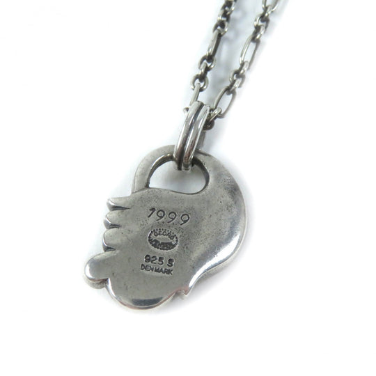 Georg Jensen Necklace Main�FSV925 Silver 1999 Year Necklace Women Used Authentic