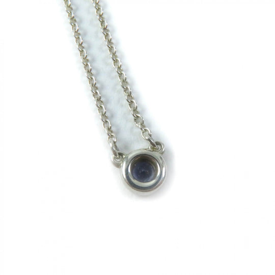 TIFFANY&Co. Necklace Main: AG925, Part: Tanzanite Silver blue Elsa Peretti Color by the Yard Tanzanite Pendant Women Used Authentic