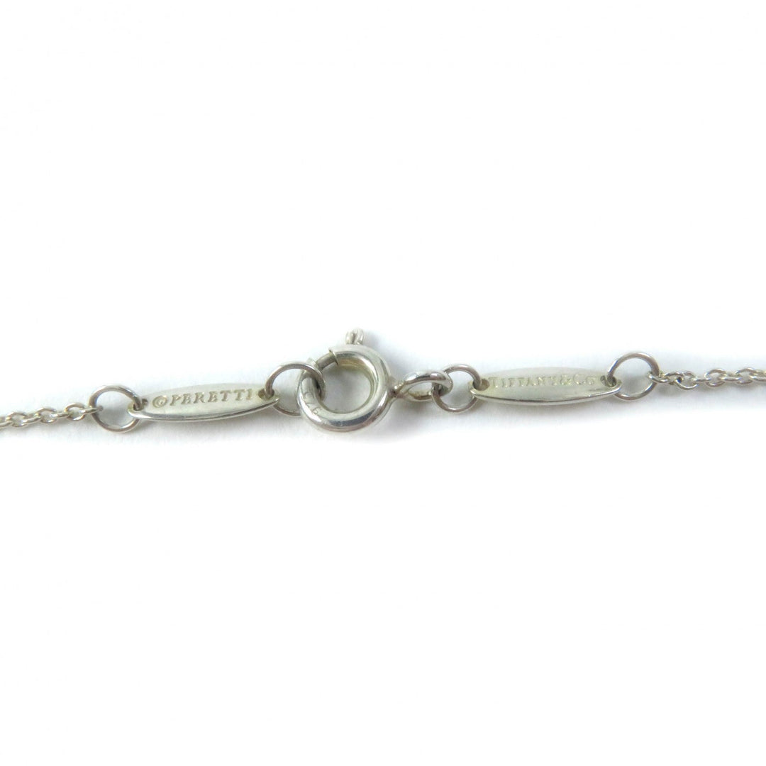 TIFFANY&Co. Necklace Main: AG925, Part: Tanzanite Silver blue Elsa Peretti Color by the Yard Tanzanite Pendant Women Used Authentic