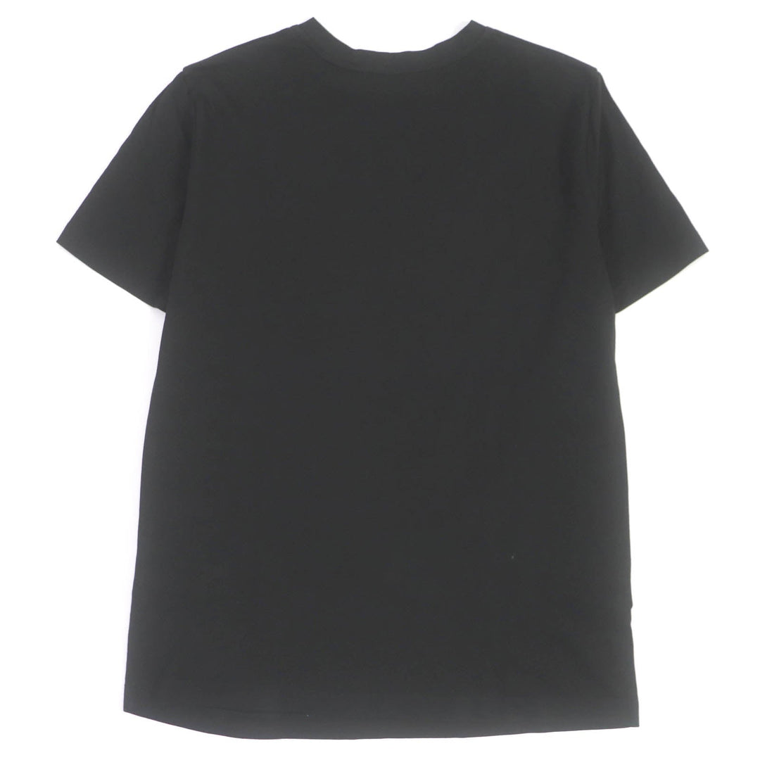 MONCLER Short sleeve T-shirt Main: 100% cotton black mens L Used Authentic