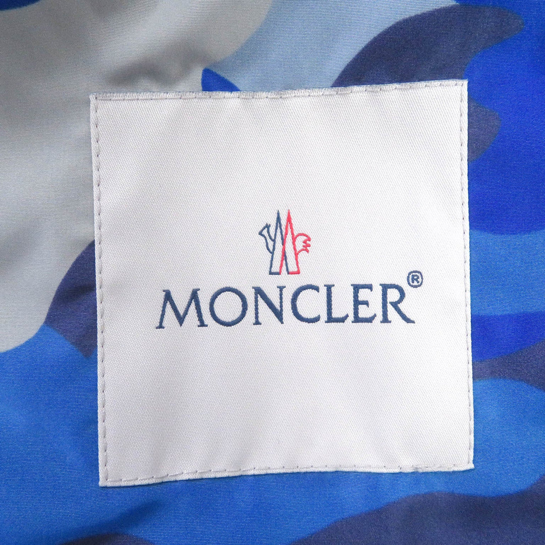MONCLER Nylon jacket Main: 100% nylon blue VIDOURLE mens 4 Used Authentic