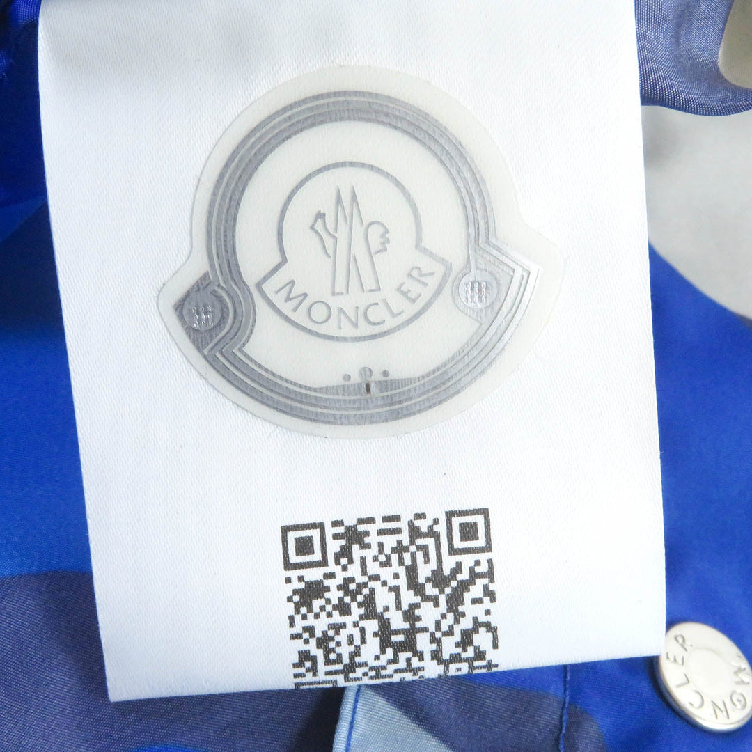 MONCLER Nylon jacket Main: 100% nylon blue VIDOURLE mens 4 Used Authentic