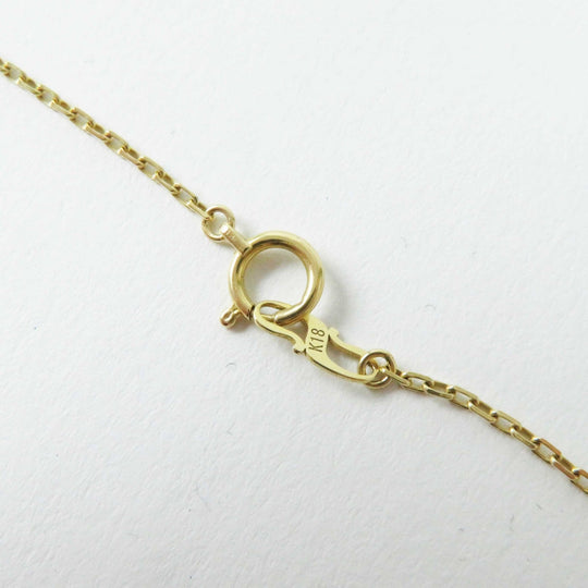 Sympathy of Soul Necklace Main: K18, Part: Diamond gold Women Used Authentic