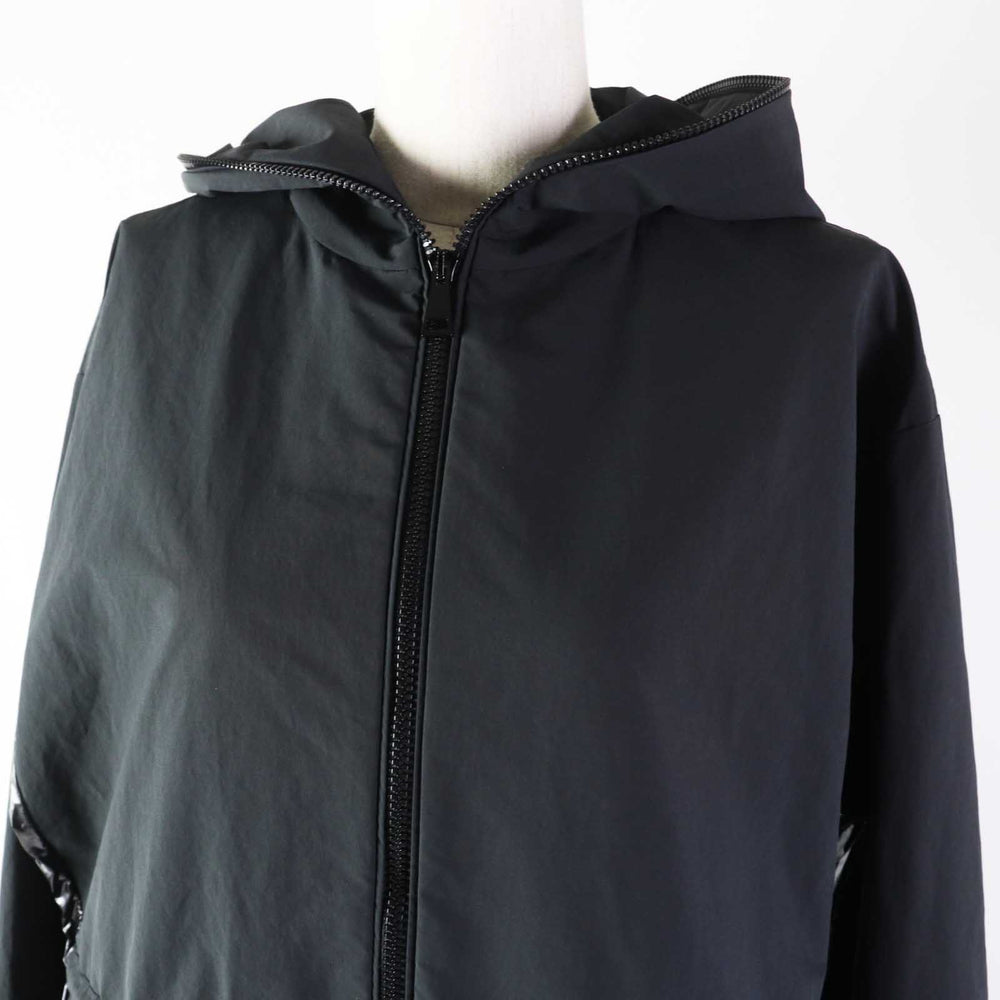 MONCLER coat Outer fabric: 100% polyester, hood lining: 100% polyester, hood: 100% polyester, other fabric: 100% nylon black ALCYONE Women 1 Used Authentic