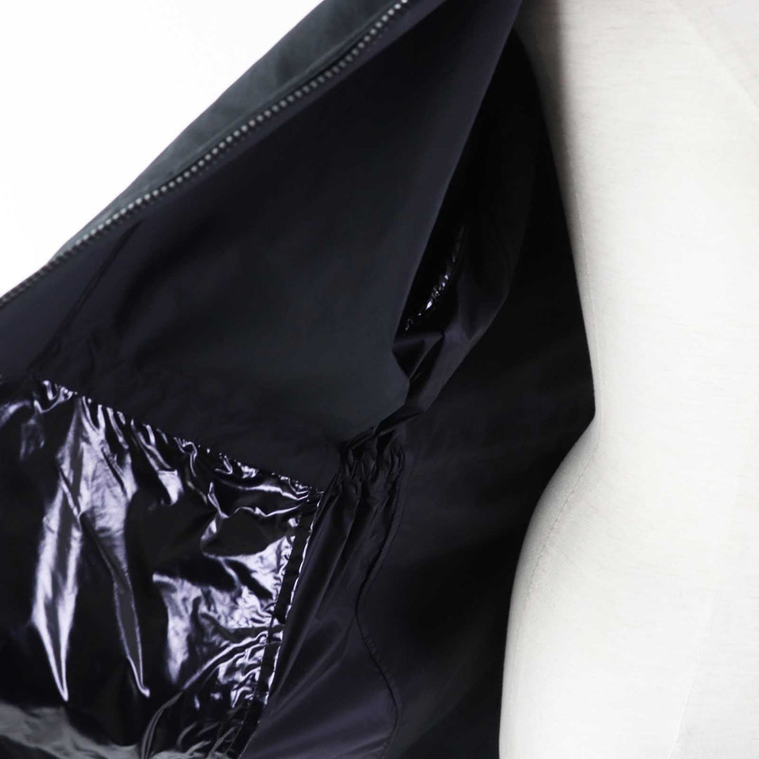 MONCLER coat Outer fabric: 100% polyester, hood lining: 100% polyester, hood: 100% polyester, other fabric: 100% nylon black ALCYONE Women 1 Used Authentic