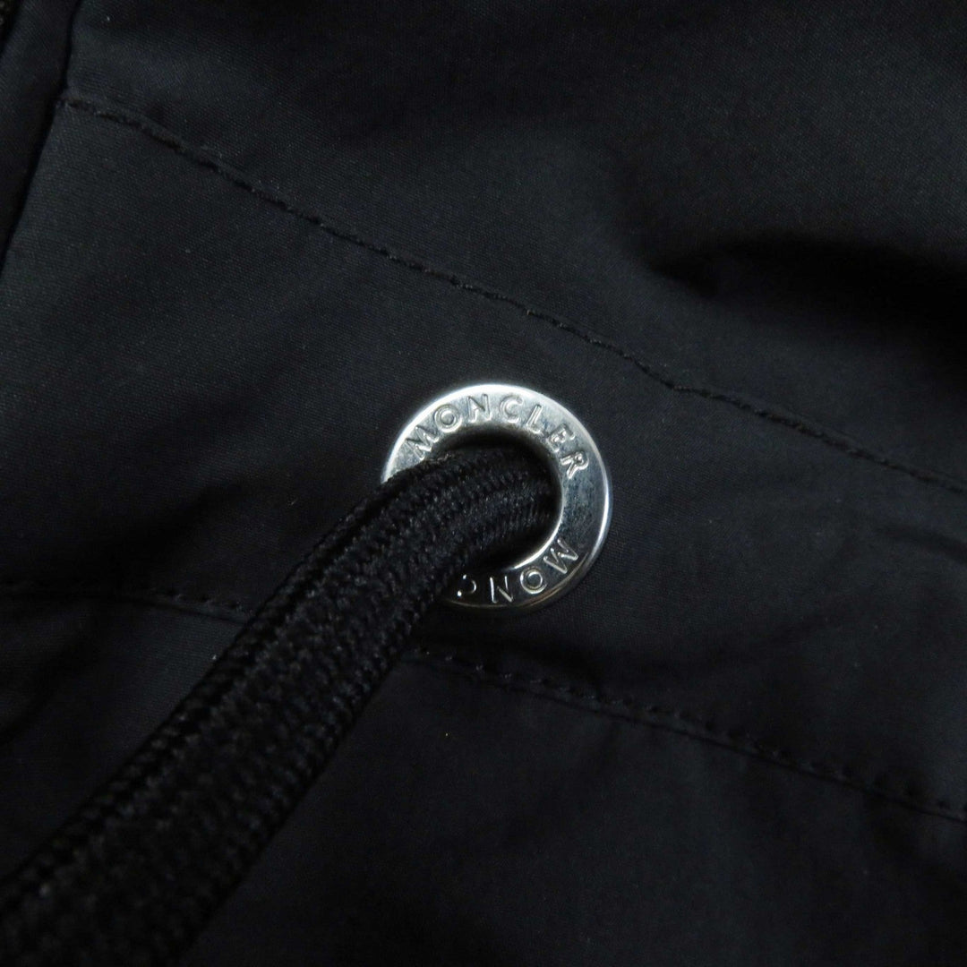 MONCLER coat Outer fabric: 100% polyester, hood lining: 100% polyester, hood: 100% polyester, other fabric: 100% nylon black ALCYONE Women 1 Used Authentic