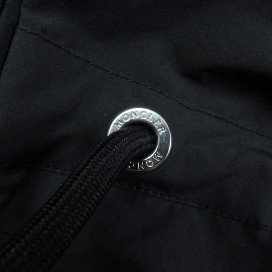 MONCLER coat Outer fabric: 100% polyester, hood lining: 100% polyester, hood: 100% polyester, other fabric: 100% nylon black ALCYONE Women 1 Used Authentic