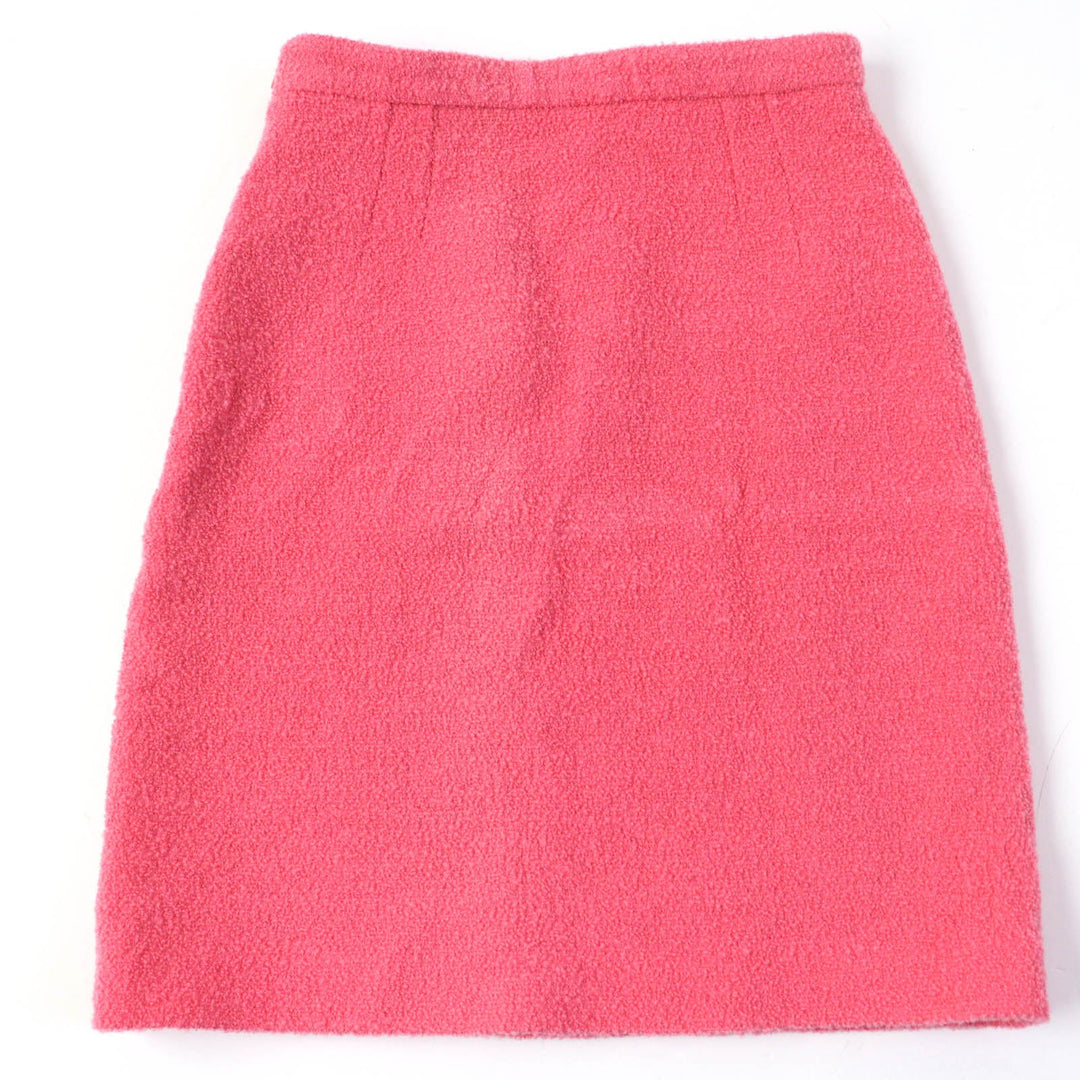 GUCCI Mini skirt 631492 Main: 92% wool, Main: 8% nylon, Lining: 100% rayon pink Women 36 Used Authentic