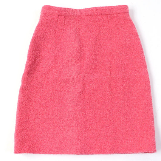 GUCCI Mini skirt 631492 Main: 92% wool, Main: 8% nylon, Lining: 100% rayon pink Women 36 Used Authentic
