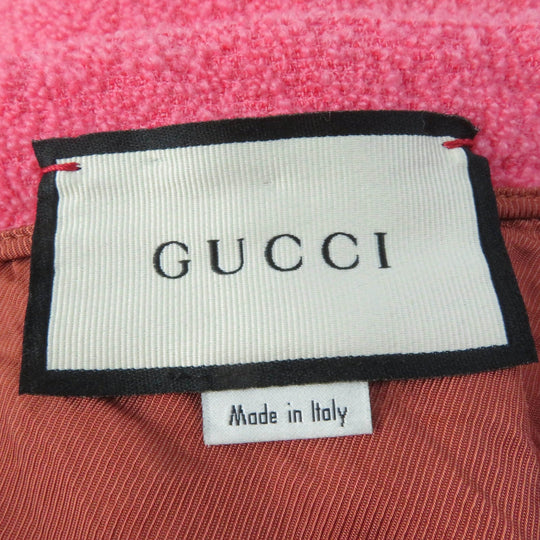 GUCCI Mini skirt 631492 Main: 92% wool, Main: 8% nylon, Lining: 100% rayon pink Women 36 Used Authentic