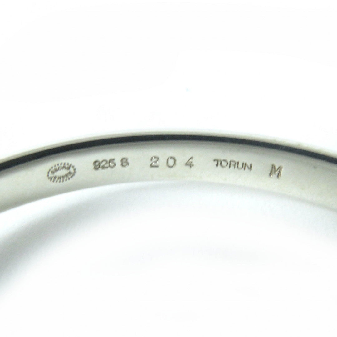 Georg Jensen Bangle Main: SV925, Part: 750 Silver gold TORUN 204 Women M Used Authentic