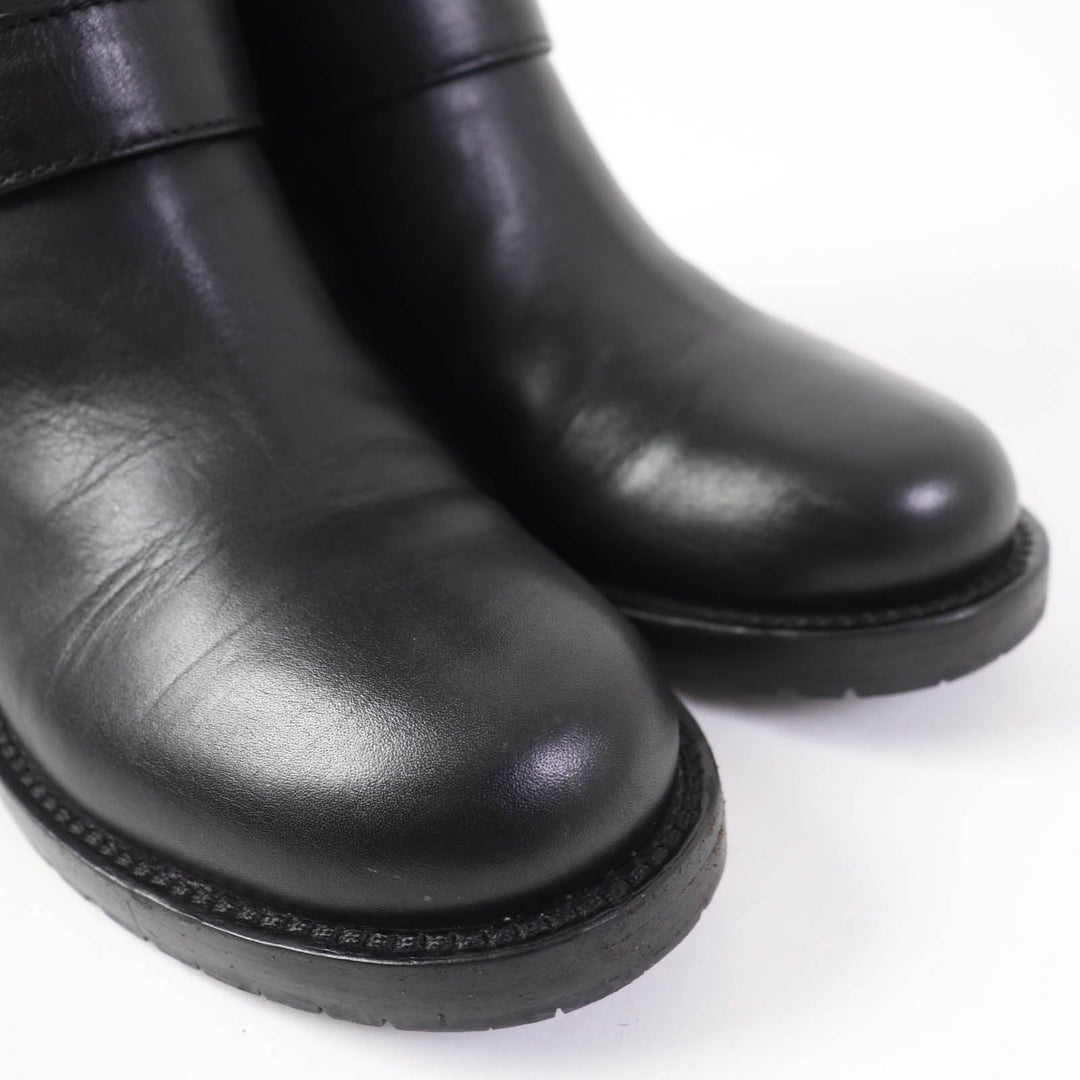 Valentino Garavani short boots Main: Leather black Women 37 Used Authentic