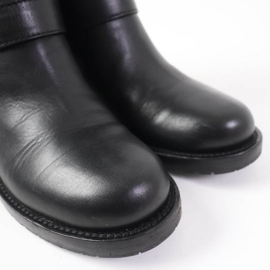 Valentino Garavani short boots Main: Leather black Women 37 Used Authentic