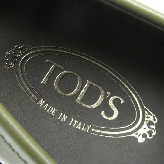 TOD�fS loafers Main: Leather khaki MOCASSINO EXTRALIGHT 92C mens 10 Used Authentic