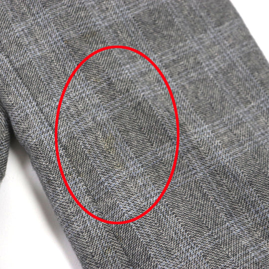 BURBERRY tailored jacket Outer: 100% cashmere, lining: cupra Light gray mens 98-88-175 AB6 Used Authentic