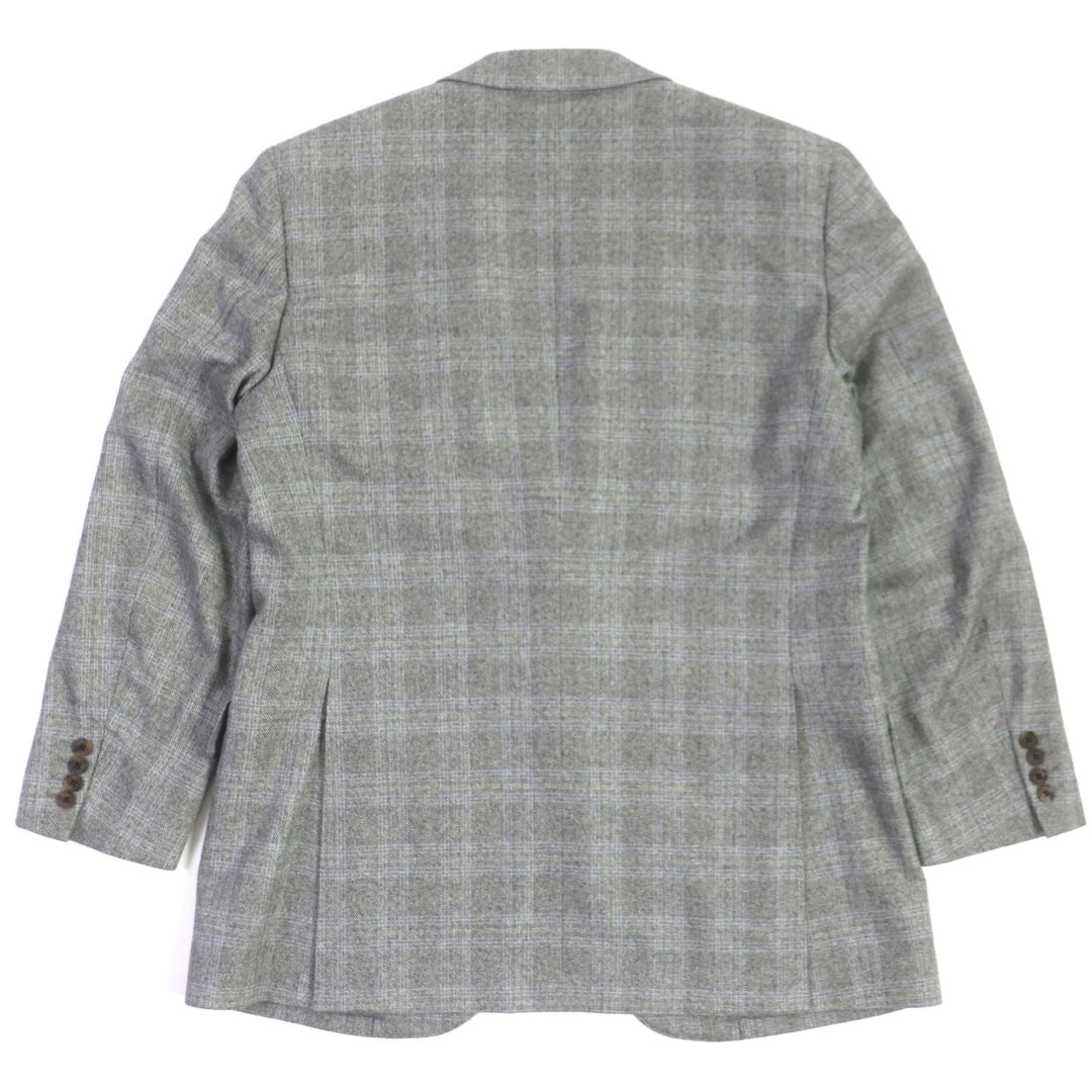 BURBERRY tailored jacket Outer: 100% cashmere, lining: cupra Light gray mens 98-88-175 AB6 Used Authentic